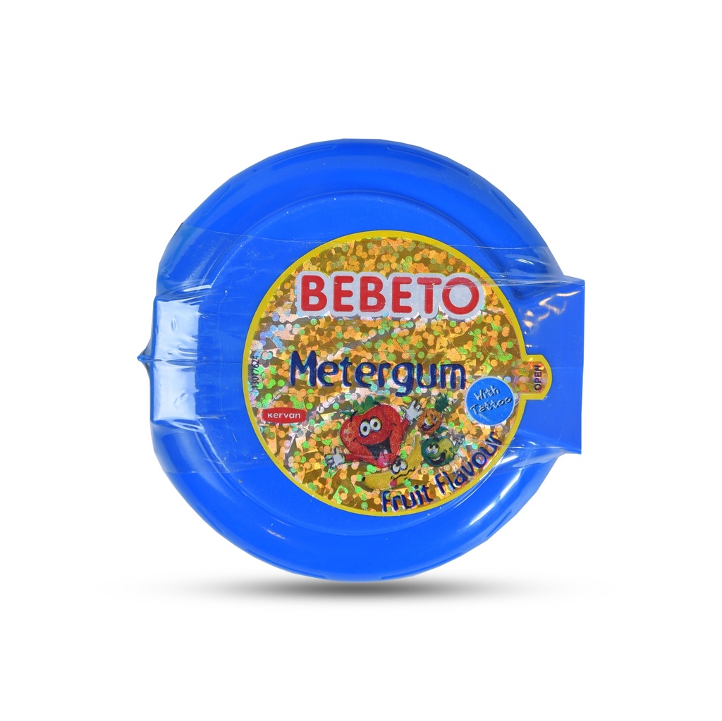 BEBETO SOFT METER BUBBLE GUM 40G