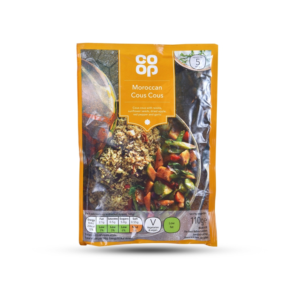 CO-OP MOROCCAN COUS COUS 110G