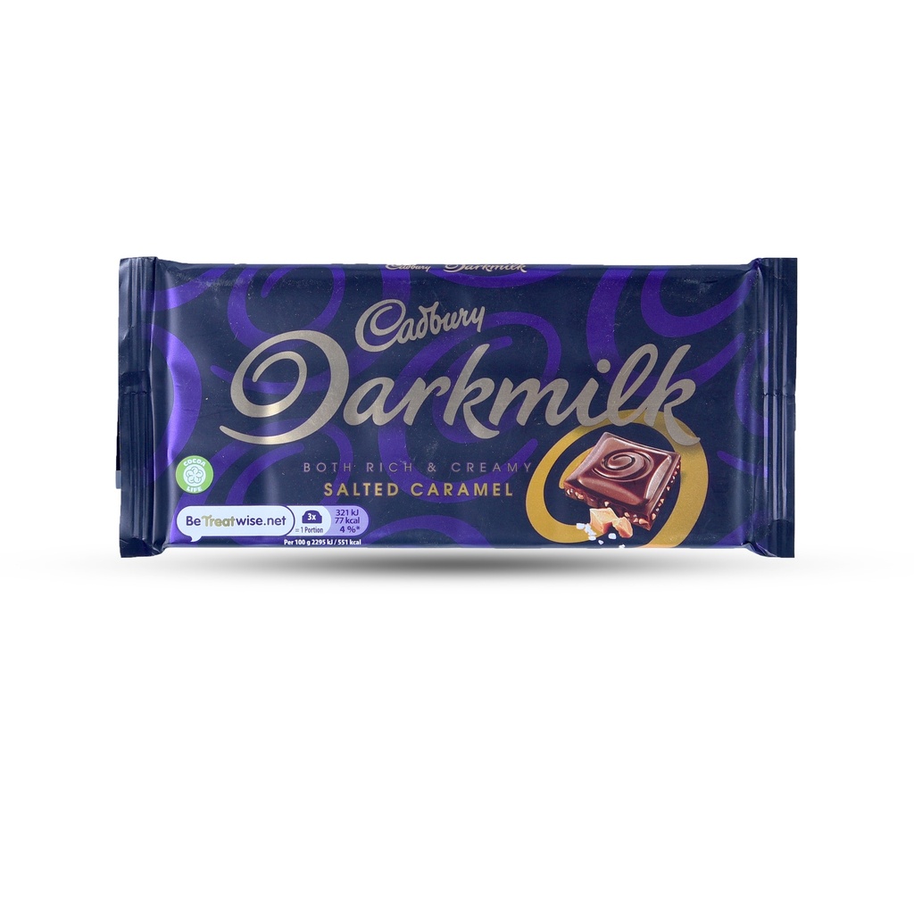 CADBURY DARK MILK SALTED CARAMEL 85G