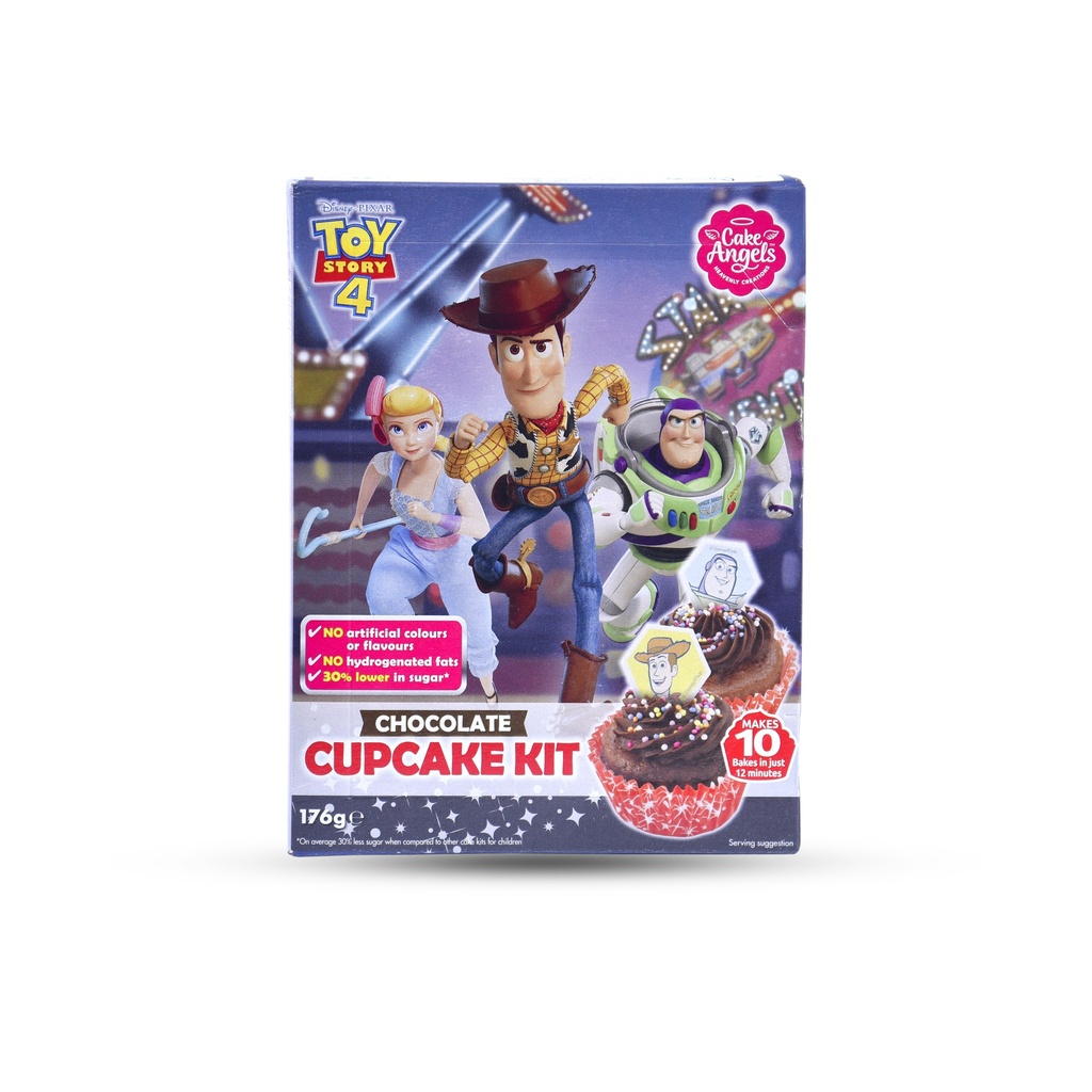 CAKE ANGELS DISNEY TOY STORY 4 CHOCOLATE CUPCAKE KIT 176G