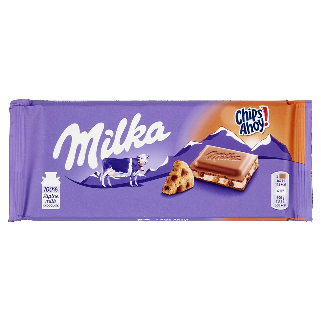 MILKA CHIPS AHOY 100G