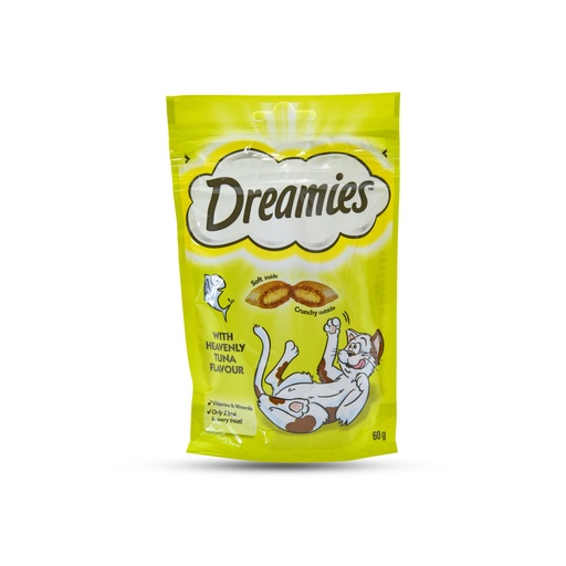 DREAMIES CAT TREAT BISCUITS WITH TUNA 60G