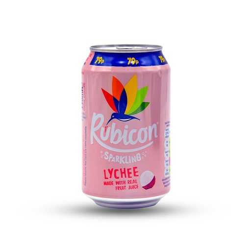 RUBICON SPARKLING LYCHEE CAN 330ML