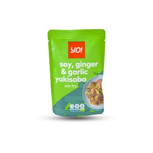 YO! SOY GINGER & GARLIC YAKISOBA STIR FRY SAUCE 100G