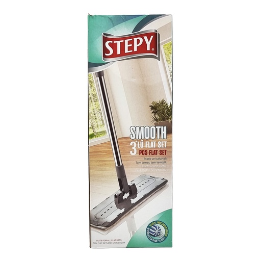 STEPY SMOOTH 3 PCS FLAT MOP SET