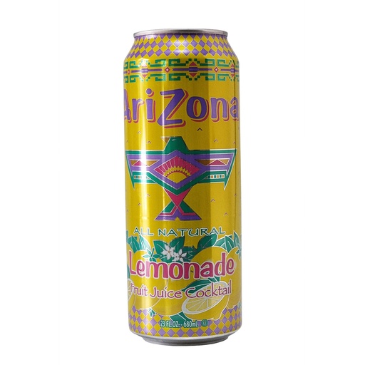 ARIZONA BEVERAGES LEMONADE FRUIT JUICE COCKTAIL 680ML