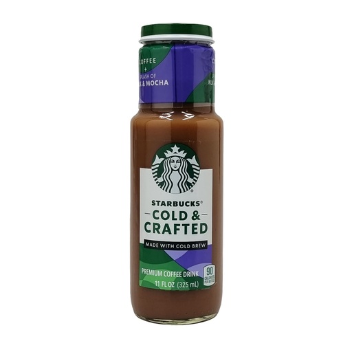 STARBUCKS COLD & CRAFTED MOCHA 325ML