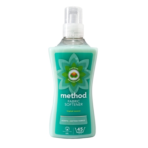 METHOD FABRIC SOFTENER TROPICAL COCONUT 45W 1.575L