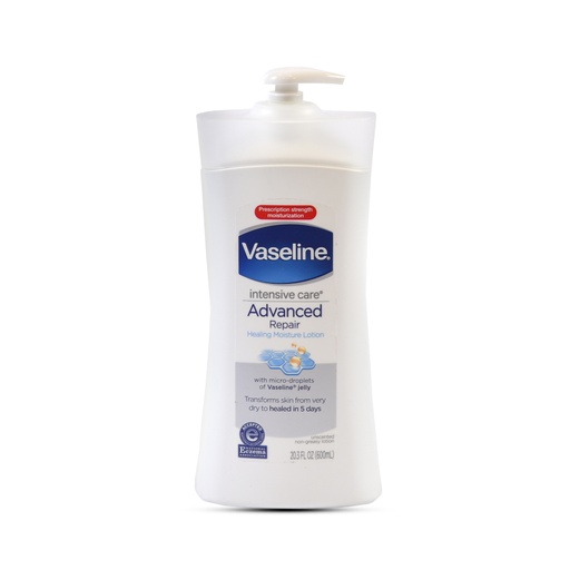 VASELINE BODY LOTION FRAGRANCE FREE 600ML