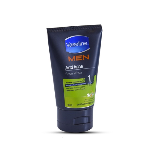 [00310] VASELINE MEN FACE WASH ANTI ACNE 100G