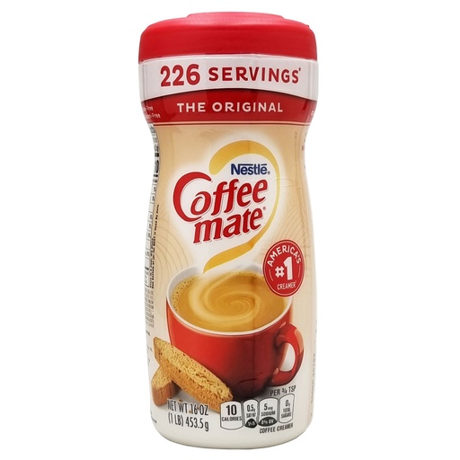 NESTLE COFFEE MATE ORIGINAL COFFEE CREAMER 453.5G
