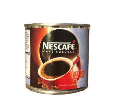 NESCAFE CAFE SOLUBLE COFFEE TIN 50G