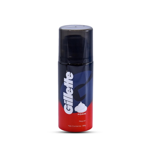 GILLETTE SHAVE FOAM 98G REGULAR