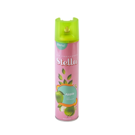 STELLA AIR FRESHENER APPLE WITH NATURAL OILS 400ML