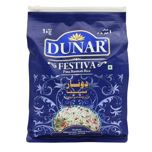 DUNAR FESTIVA PUSA BASMATI RICE 1KG