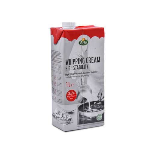 ARLA PRO WHIPPING CREAM HIGH STABILITY 1LTR