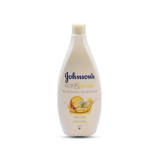 JOHNSON'S SOFT & PAMPER BODY WASH 750ML