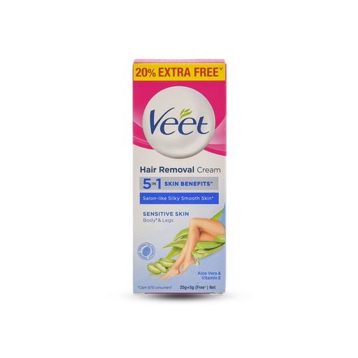 VEET HAIR REMOVAL CREAM SENSITIVE SKIN 25G