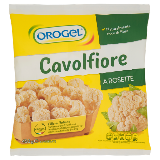 OROGEL CAULIFLOWER FLORETS 450G