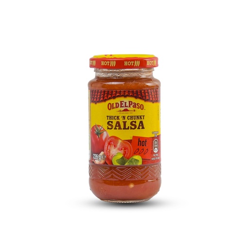 OLD EL PASO HOT CHUNKY SALSA 226G