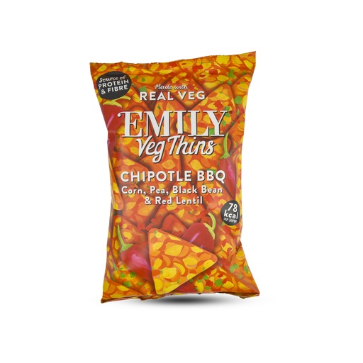 EMILY VEG THINS CHIPOTLE BBQ 80G