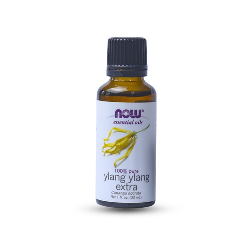 NOW ESSENTIAL OILS 100% PURE YLANG YLANG EXTRA 1 OZ