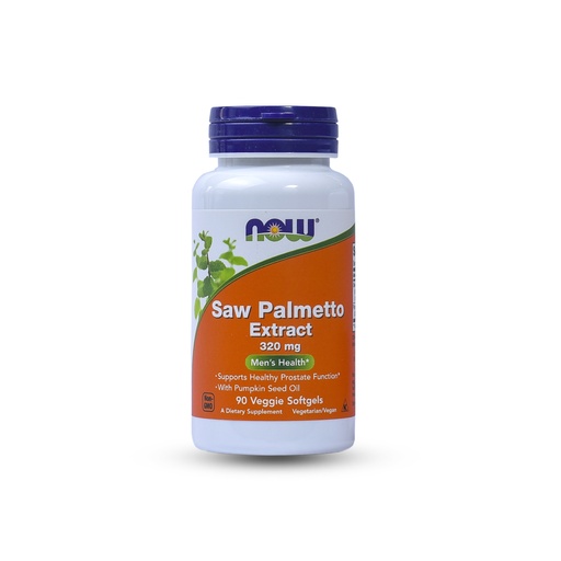 NOW MEN'S HEALTH SAW PALMETTO EXTRACT 320MG 90 SOFTGELS