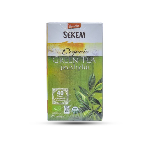 SEKEM ORGANIC GREEN TEA 50G 25/BOX