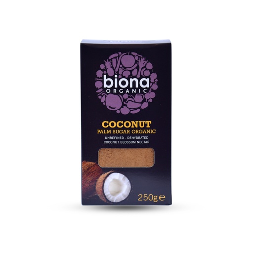 BIONA ORGANIC COCONUT PALM SUGAR 250G