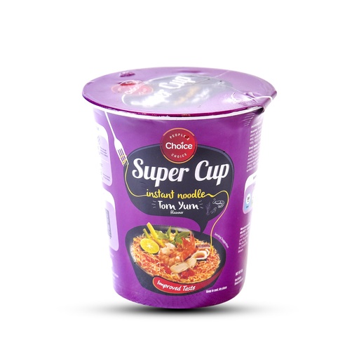 [00033] CHOICE SUPER CUP NOODLES TOM YUM 60/65G