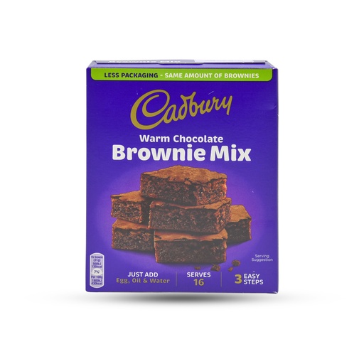 CADBURY CHOCOLATE BROWNIE MIX 350G